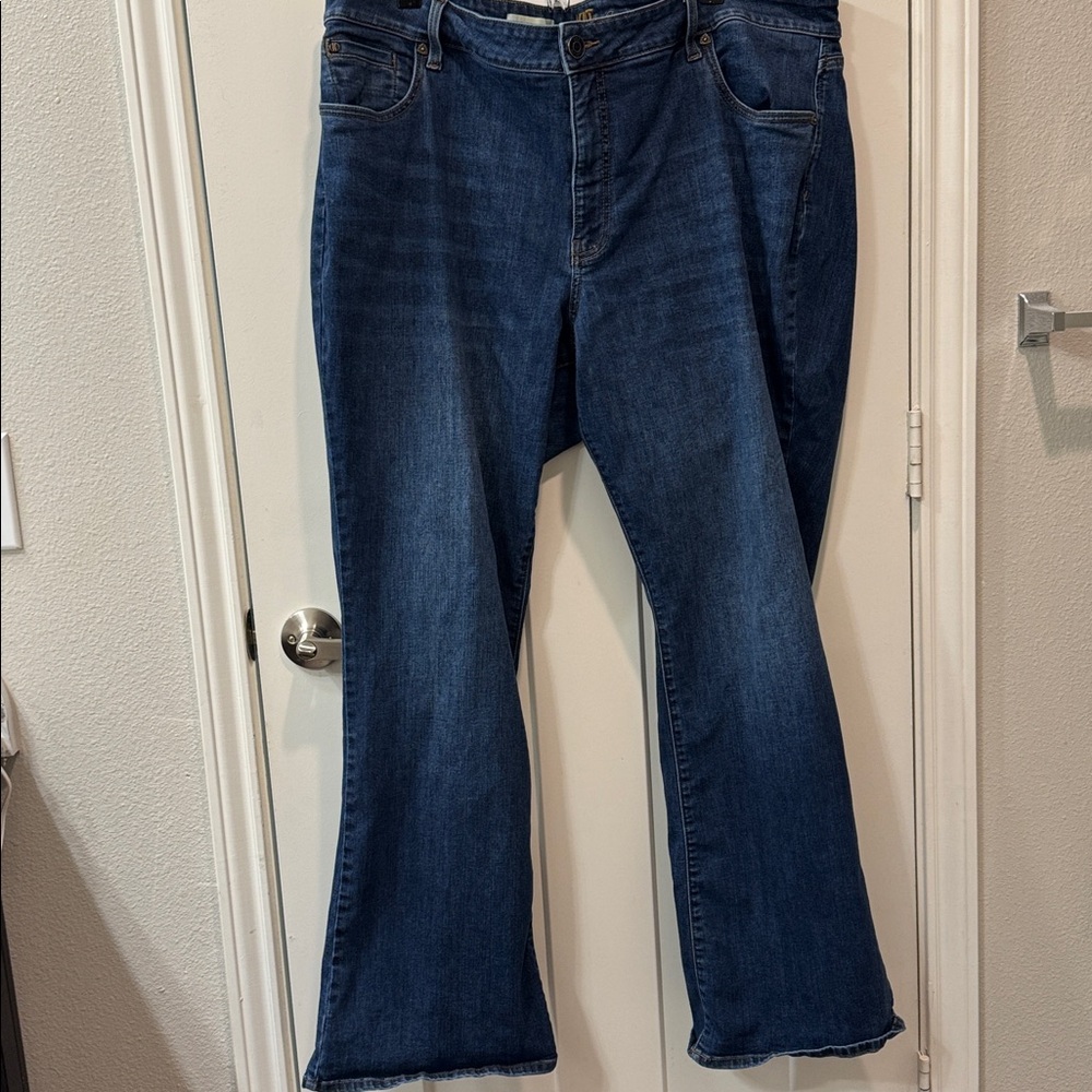 Kut from the Kloth Women's Boot Cut Jeans - Dark Blue